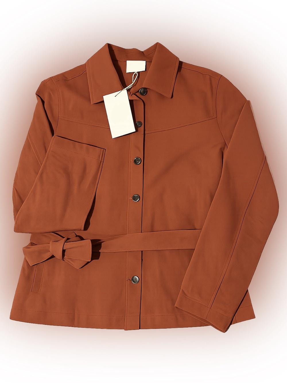 NWT Artlove Veste Ludivune Jacket in Terracotta Size 36 - Size Small